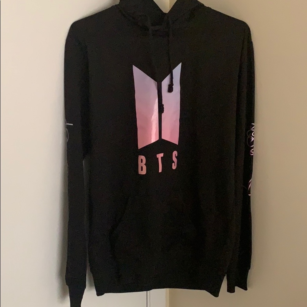 BLACK KPOP BTS HOODIE